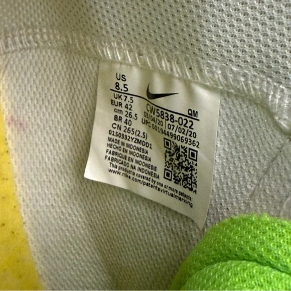 Nike Blazer Mid ’77 – Grey/Sport Red/Electric Green – Size 8.5 - Picture 13 of 14